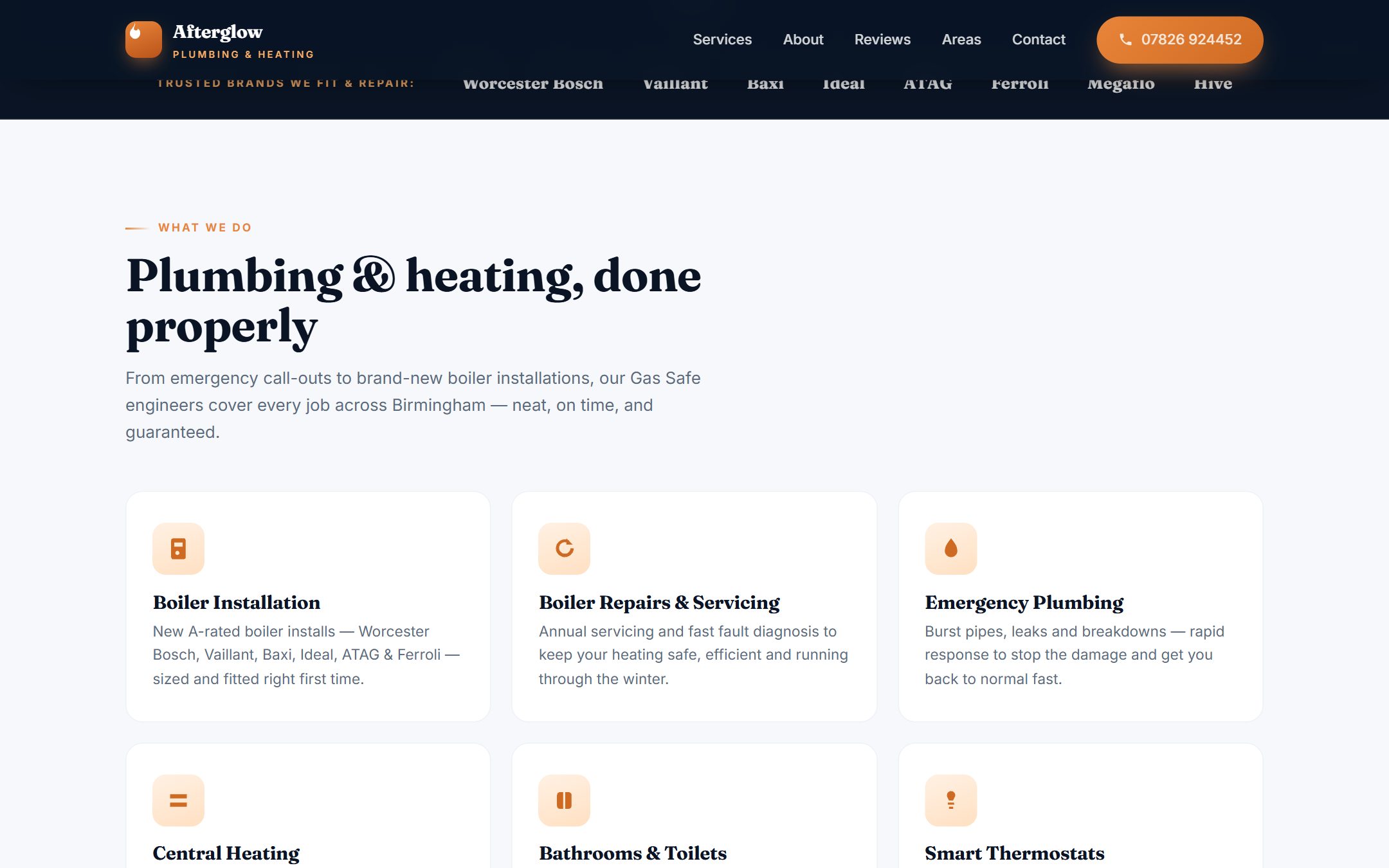 Afterglow — services