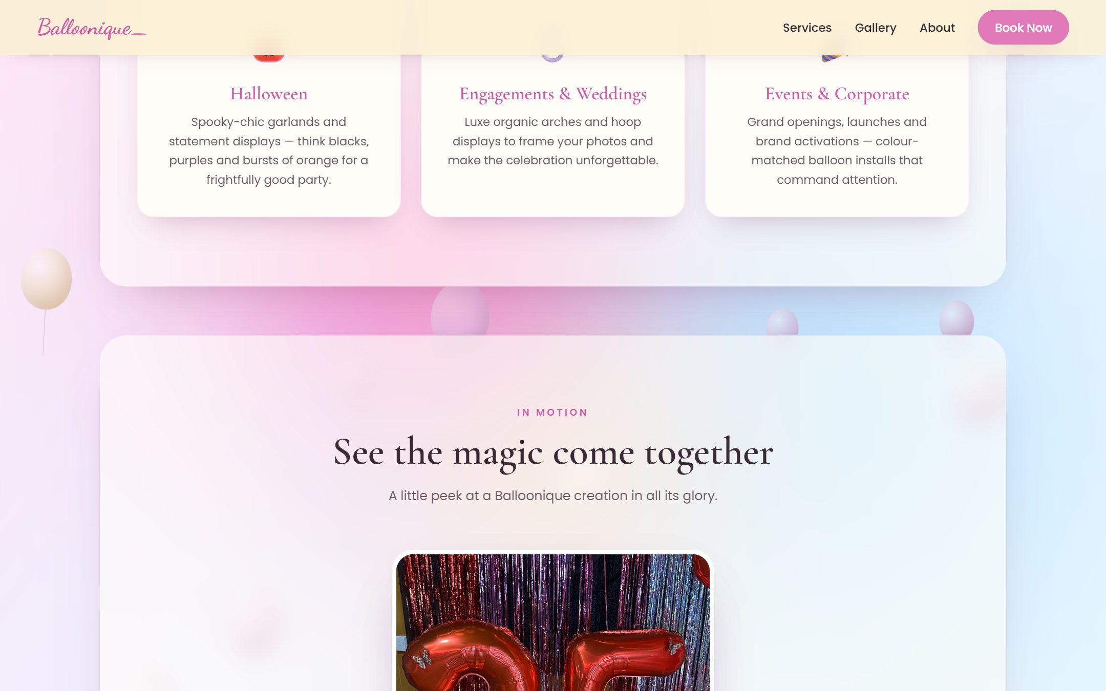 Balloonique — gallery