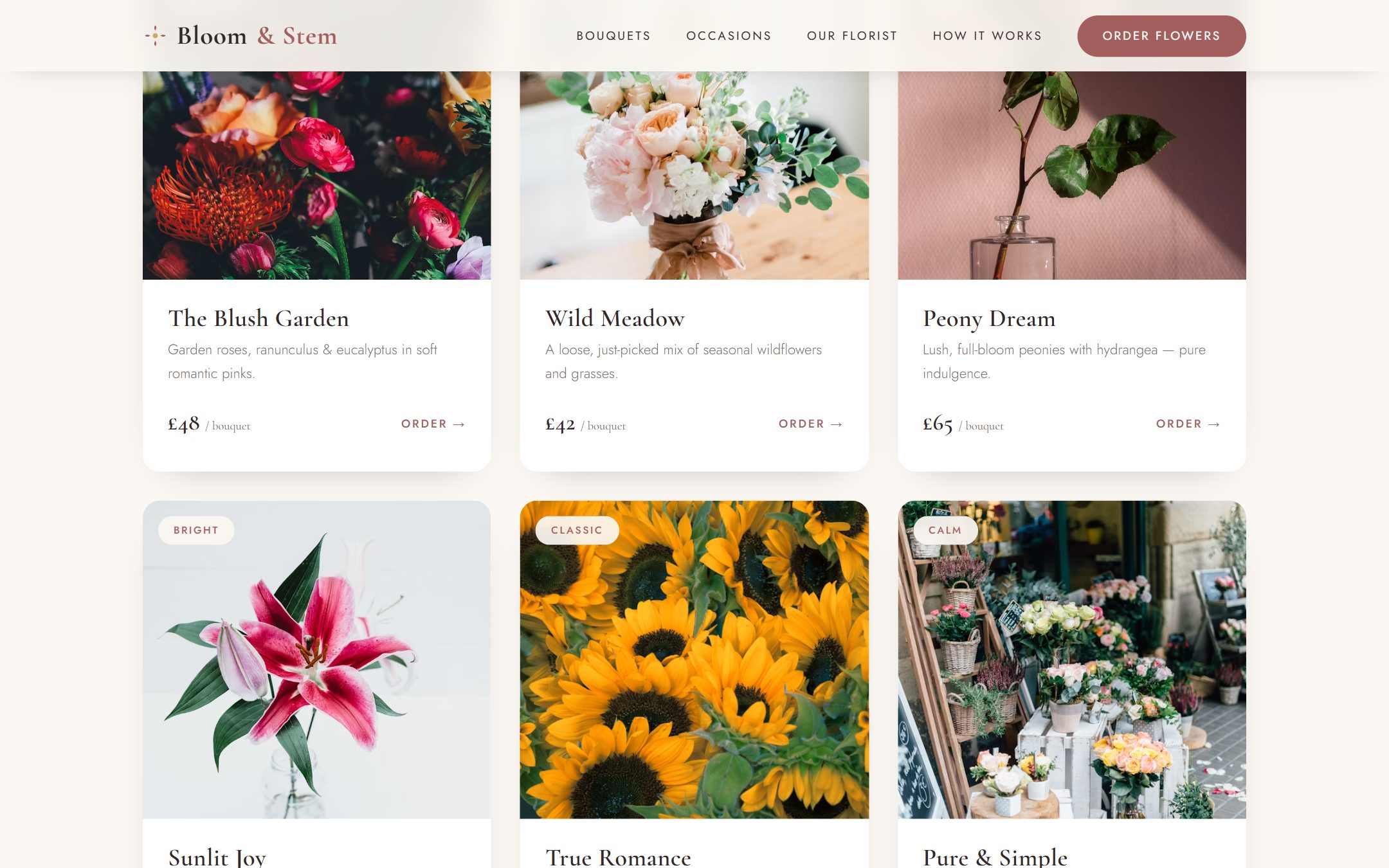 Bloom & Stem — gallery